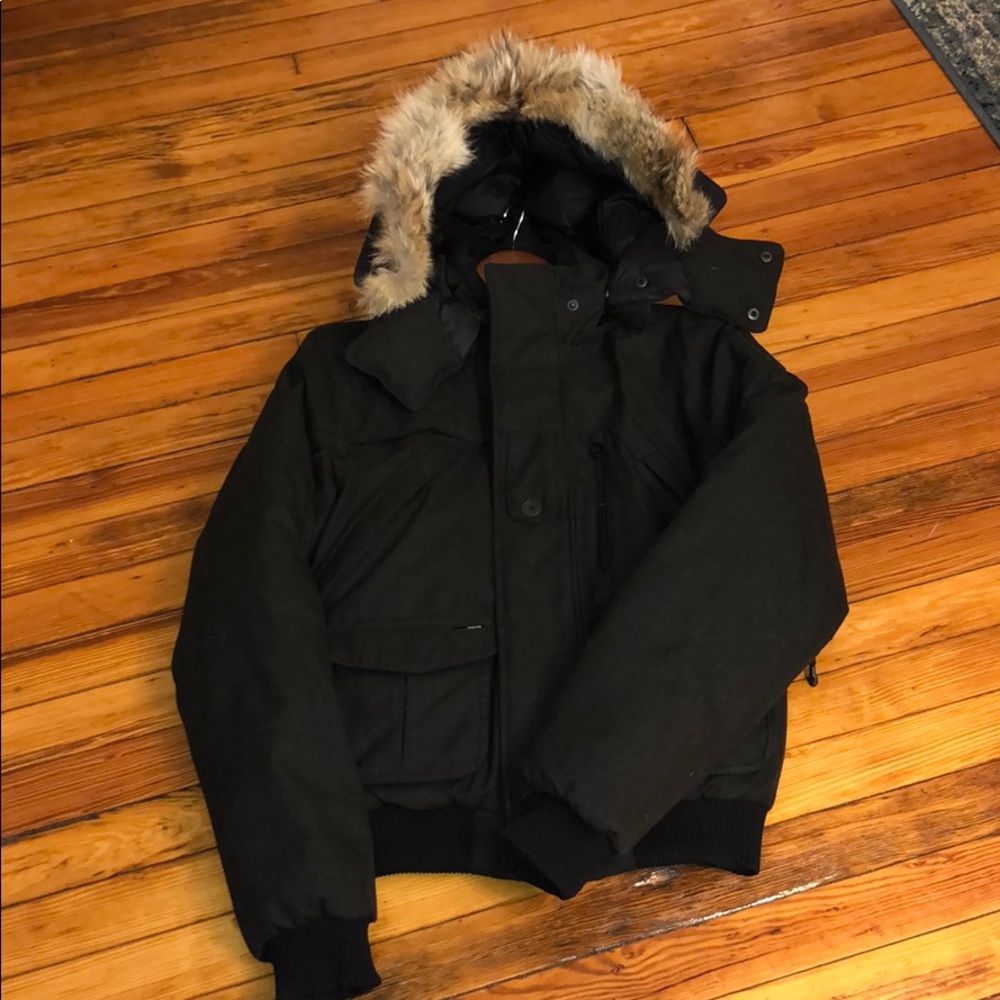 Nobis Higgins bomber jacket-size XS- heather black - Picture 1 of 8